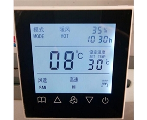 南京触摸屏风机盘管温控器